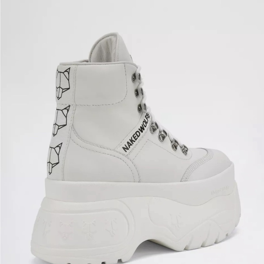 🐺 Naked Wolfe Spike Platform Sneaker Boot